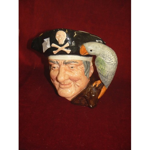 286 - ROYAL DOULTON TOBY JUG 'LONG JOHN SILVER' D6335