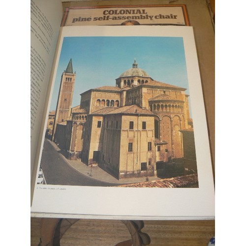 313 - LARGE ITALIAN COFFEE TABLE BOOK 1966 'IL DUOMO DI PARMA' BY ROBERTO TASSI.