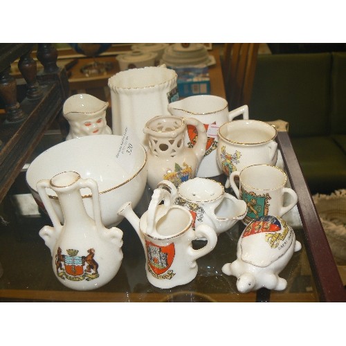 320 - COLLECTION OF CRESTWARE, INC GOSS, FLORENTINE CHINA ETC.