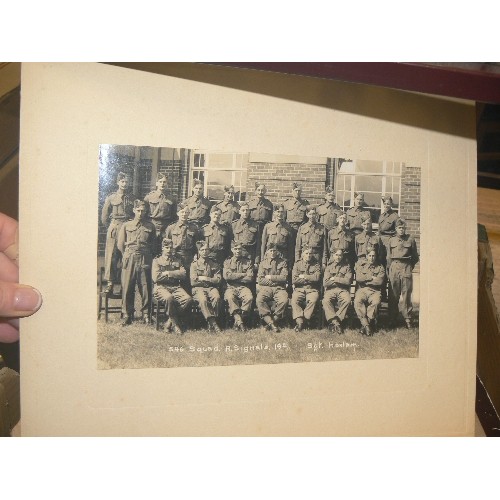 322 - LARGE BOX OF MIXED EPHEMERA. SEPIA MILITARY PHOTOGRAPHS 'BALUCHISTAN AQUATIC CHAMPIONSHIP 1935, 684 ... 