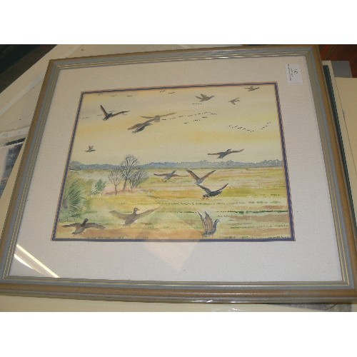 334 - COLLECTION OF PAINTINGS-WATERCOLOURS. SOME FRAMED, SOME IN CARD MOUNTS. SOME SIGNED D.MILFORD.