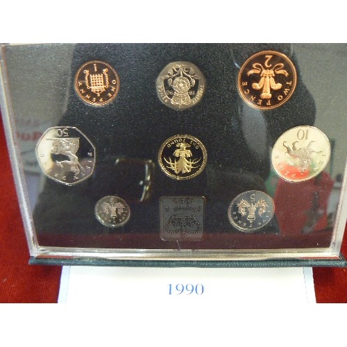 14 - ROYAL MINT 1990 UNITED KINGDOM PROOF COIN COLLECTION