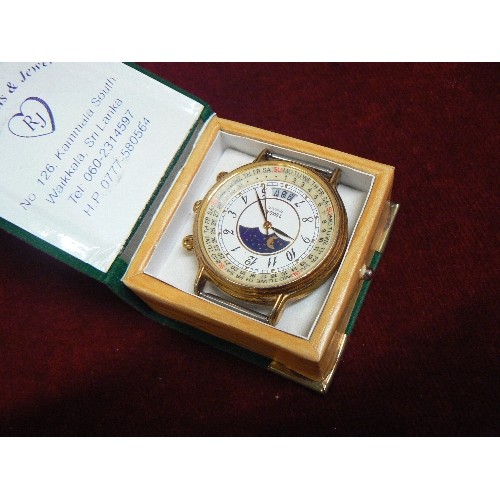 20 - 1994 TIMEX WATCH TRIPLE CALENDER MOONPHASE T CELL