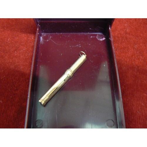 24 - 9CT GOLD VICTORIAN TOOTHPICK 1.78G