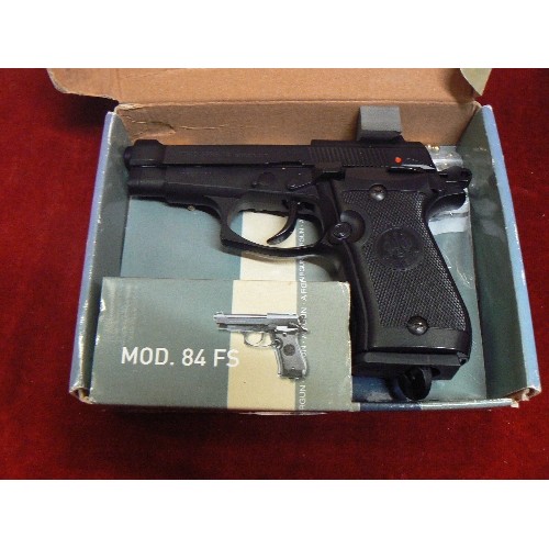 32 - BOXED PIETRO BARETTA MOD .84 FS C02 AIR PISTOL