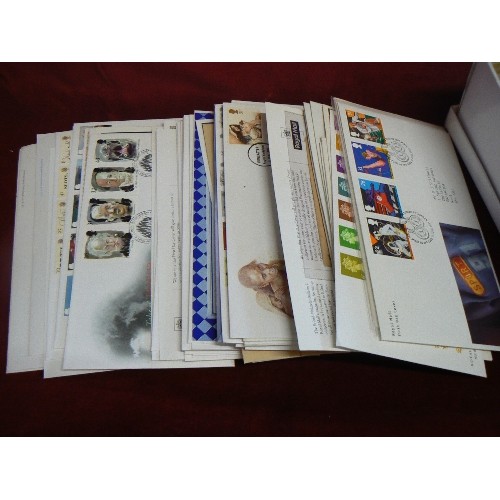 72 - QUANTITY OF FIRST DAY COVER STAMPS. MANY 1970'S & 80'S.