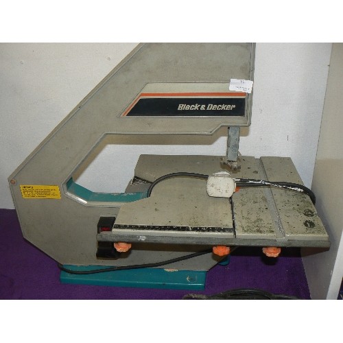 90 - BLACK & DECKER BANDSAW.