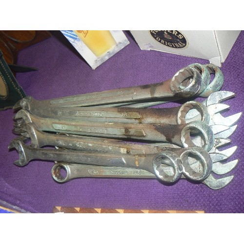 145 - SET OF RING TOOLS, SPANNERS ETC. KAMASA TOOLS.