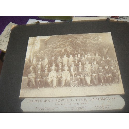 137 - SMALL MIXED EPHEMARA LOT. INCLUDING A FOLD-OUT CYCLISTS MAP OF NORFOLK MOUNTED ON LINEN, A STAMPED 1... 