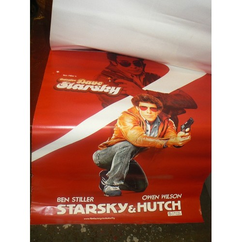 211 - QUANTITY OF STARSKY & HUTCH FILM POSTERS, WITH BEN STILLER AS STARSKY, SNOOP DOG AS HUGGY BEAR, OWEN... 