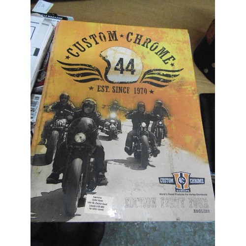 267 - CUSTOM CHROME 44- EDITION FORTY FOUR. VERY LARGE MOTORCYCLE CHROME ACCESSORY CATALOGUE. INC APPAREL,... 