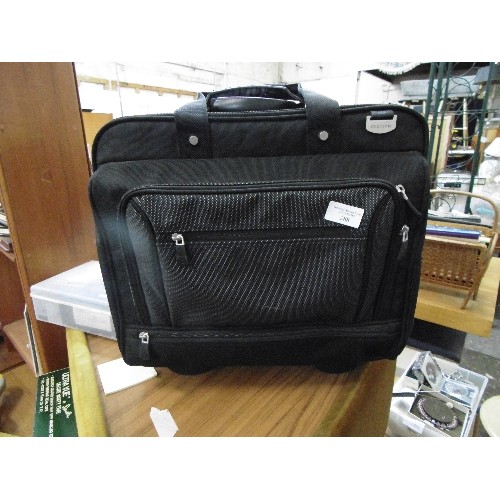 288 - DICOTA LAPTOP & DOCUMENT CASE ON WHEELS. APPEARS GOOD CONDITION.