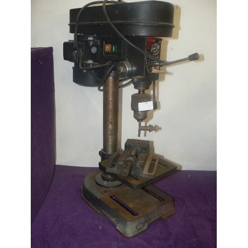 91 - CHIO 5-SPEED PILLAR/BENCH DRILL.