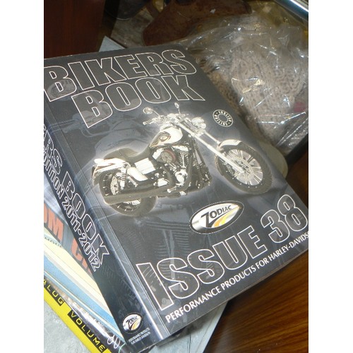 367 - BIKER/MOTORCYCLE PARTS CATALOGUES. HARLEY DAVIDSON 'ZODIAC PERFORMANCE PARTS' CUSTOM CHROME, MCS, WO... 