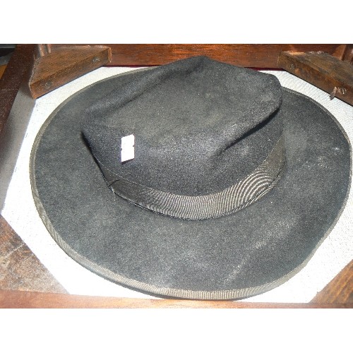 434 - QUANTITY OF VINTAGE HATS INCLUDING FALCON, LOCK & CO HATTERS LONDON, ATTABOY ETC