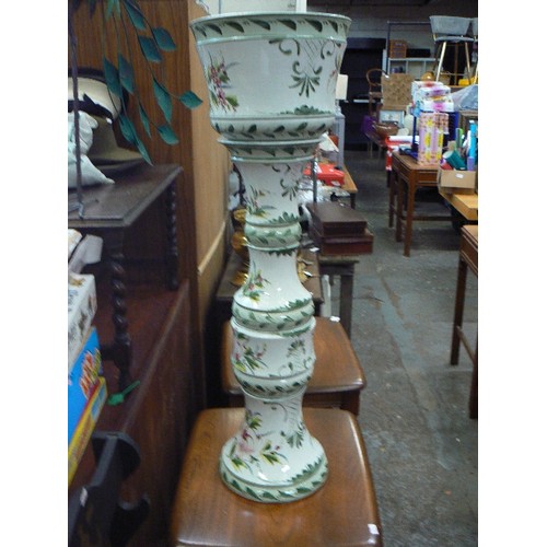 298A - ITALIAN STYLE PORCELAIN JARDINIERE