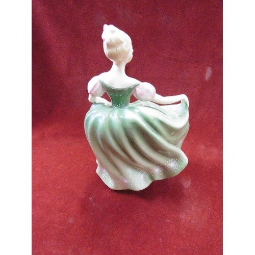 72 - ROYAL DOULTON 'MICHELE' DANCING FIGURE.