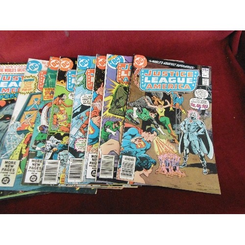 118 - VINTAGE JUSTICE LEAGUE AMERICA COMICS.