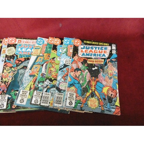 118 - VINTAGE JUSTICE LEAGUE AMERICA COMICS.