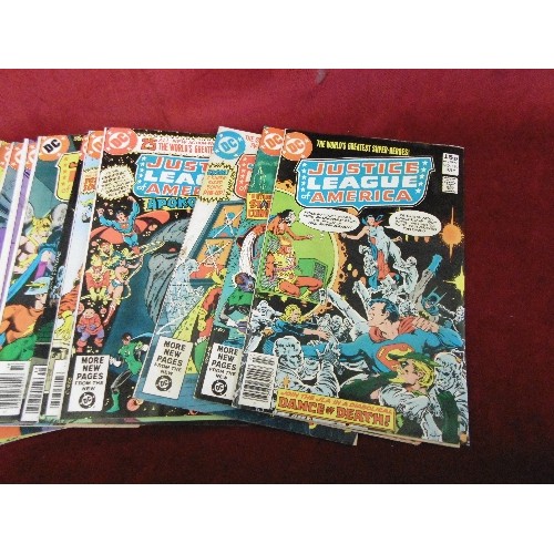 118 - VINTAGE JUSTICE LEAGUE AMERICA COMICS.