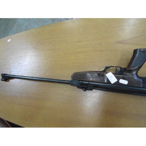 77 - EL-GAMO AIR RIFLE. GAMATIC 85. 25 SHOT REPEATER BREAK BARREL. 177 A