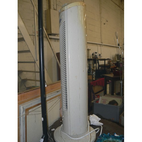 179 - TALL BLUE ICE TOWER FAN. 50W. BI-1[FD-75B]