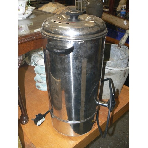 244 - BUFFALO GL346 WATER URN. CATERING SIZE. ELECTRIC