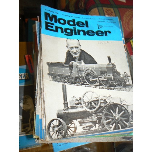 412 - LARGE STACK OF MODEL ENGINEER MAGAZINES FROM THE 1960'S AND 70'S