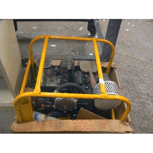 344 - BRIGGS & STRATTON GENERATOR. 3 HP VC SERIES ENGINE.