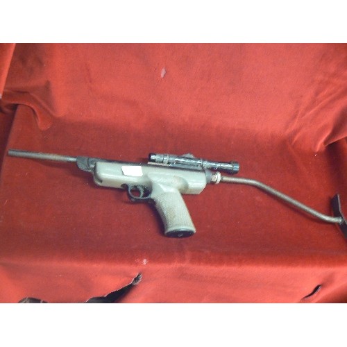 64A - VINAGE ORIGINAL .177 AIR PISTOL WITH BSA SCOPE