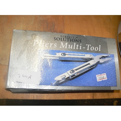 244A - BOXED PLIERS MULTI TOOL