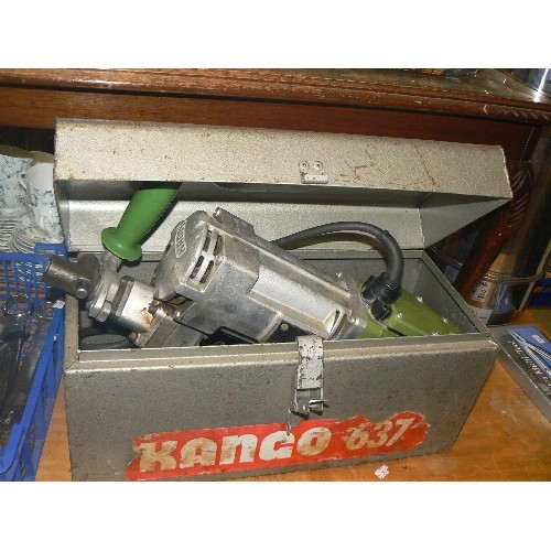 241A - KANGO 637 HAMMER DRILL IN METAL BOX