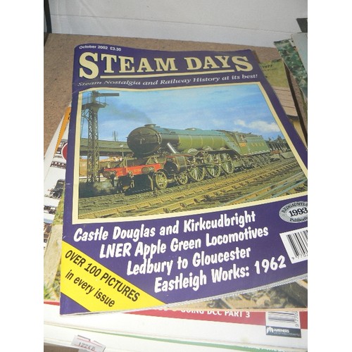 489 - MIXED RAILWAY MAGAZINES