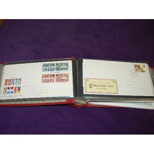 167 - ALBUM OF 80 FIRST DAY COVERS, DATING FROM 1948 TO 2004.