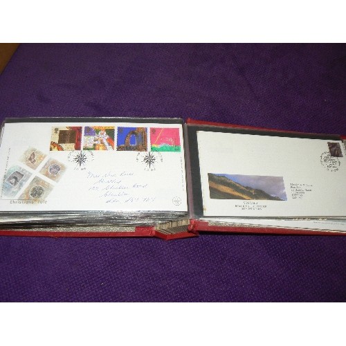 167 - ALBUM OF 80 FIRST DAY COVERS, DATING FROM 1948 TO 2004.