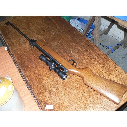 199 - SMK 17.22 AIR RIFLE WITH SCOPE.