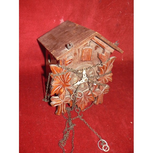 91 - VINTAGE CUCKOO CLOCK.