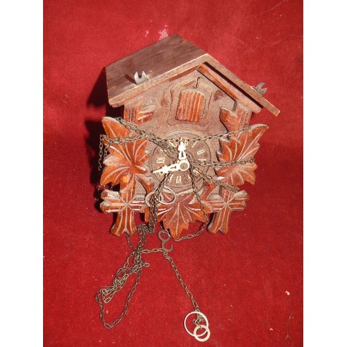 91 - VINTAGE CUCKOO CLOCK.