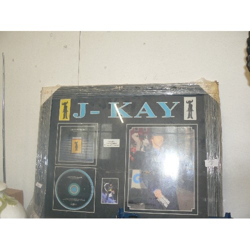 111 - J-KAY [JAMIRAQUI] LIMITED EDITION SIGNED ARTWORK. FRAMED.