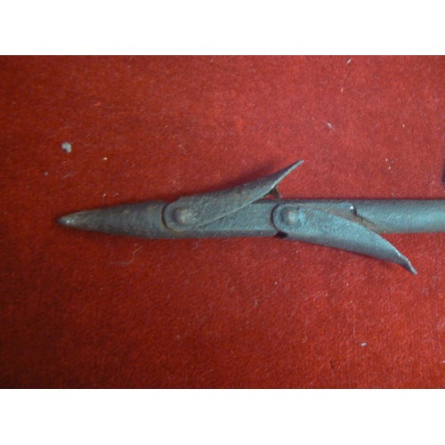 A VINTAGE FISHING SPEAR OR HARPOON FOR BIG FISH