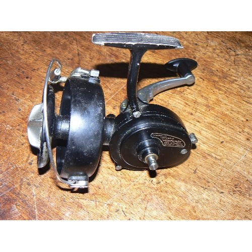 2 X VINTAGE FISHING REELS, AVON ROYAL SUPREME BY GRICE & YOUNG, AND  INTREPID SURFCAST BY KP MORRITT.