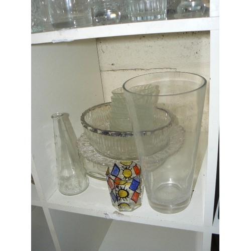 151A - 9 X CUBES FULL OF MIXED GLASS. IDEAL FOR THOSE CHRISTMAS VISITORS