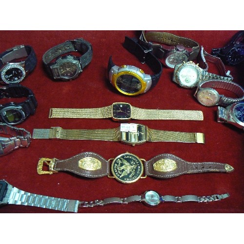 71 - WRISTWATCHES. QUANTITY OF MIXED, INC ROTARY, SEKONDA ETC.