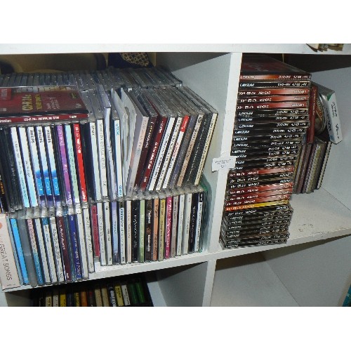 434 - 2 CUBES OF CD'S