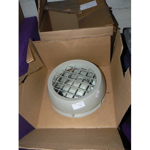 163 - NEW VENT-AXIA FAN WITH CONTROLLER, IN BOX.