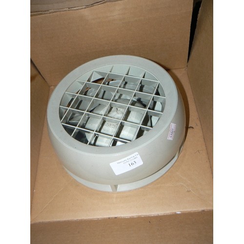 163 - NEW VENT-AXIA FAN WITH CONTROLLER, IN BOX.