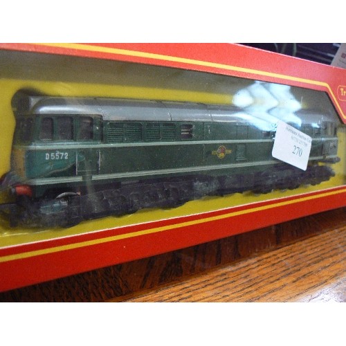 270 - HORNBY RAILWAYS AIA-AIA DISEL ELECTRIC LOCO. WITH BOX.