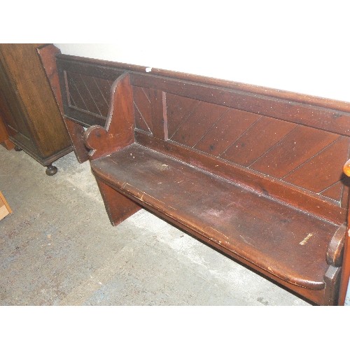 451 - OLD CHURCH PEW