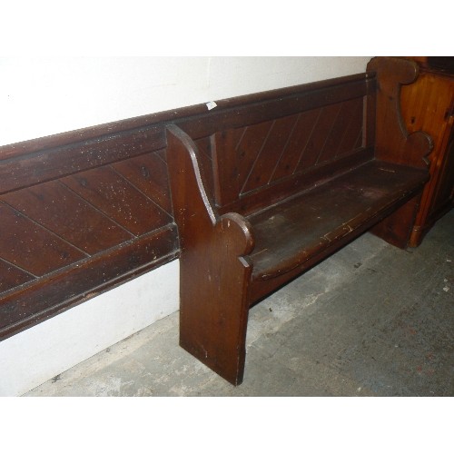 451 - OLD CHURCH PEW