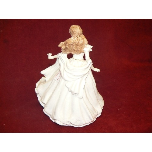 4 - ROYAL WORCESTER FIGURE OF YOUNG GIRL 